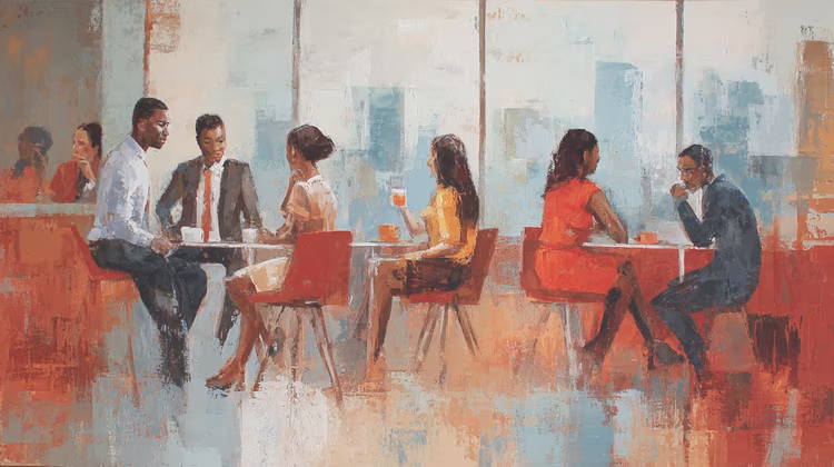 By celebrating the full spectrum of African beauty and questioning the biases we've inherited, we can create spaces where every shade is seen, valued, and celebrated equally. (Image is artists impression).