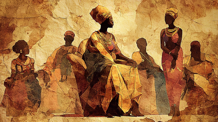 Her leadership was marked by her ability to unify competing interests and maintain the stability of the Lunda kingdom. (Image is artists impression).