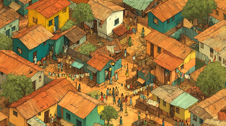 Density creates proximity, and proximity tends to build familiarity. (Image is artists impression)