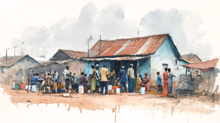 What happens to one person does not remain with them. Life is experienced as something shared. (Image is artists impression).