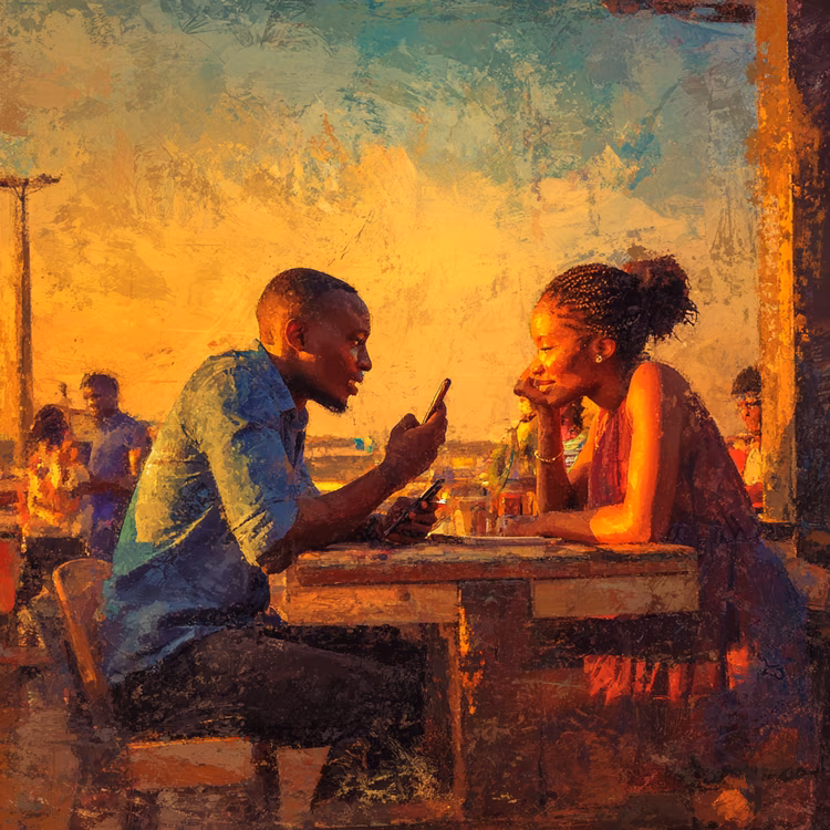Traditional introductions between families remain an important step before marriage in many Zambian cultures. (Image is artists impression).